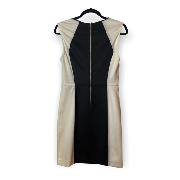 RACHEL Rachel Roy Black  & White Sleeveless Pencil Dress - Picture 2 of 7